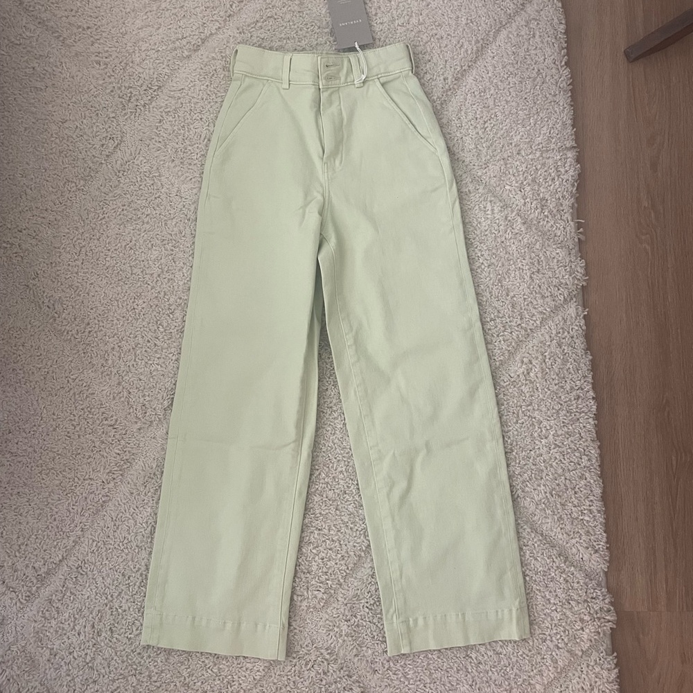NWT Everlane Organic Wide Leg Pant